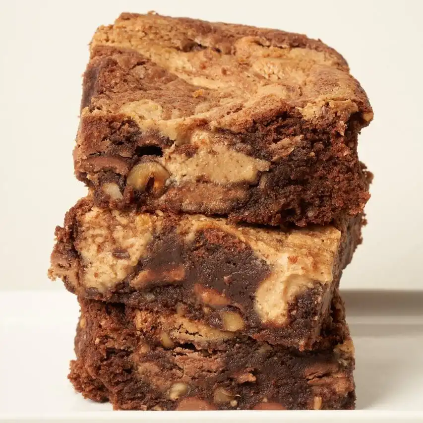 Brownie Cremino com Avelã Caramelizada